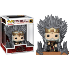 Funko POP! #12 Deluxe: House of the Dragon S2 - Viserys on Throne 15 cm