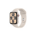 Apple Watch SE (2023) Cellular 44mm Hvězdně bílý hliník s hvězdně bílým sportovním řemínkem S/M
