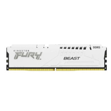 KINGSTON DIMM DDR5 64GB (Kit of 4) 5600MT/s CL40 FURY Beast White XMP