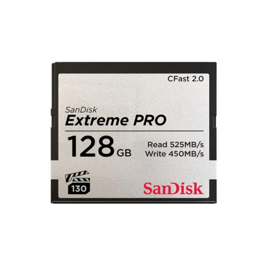 SanDisk CFAST Extreme Pro 2.0 VPG130 paměťová karta 128GB SanDisk CFAST Extreme Pro 2.0 VPG130 paměťová karta 128GB