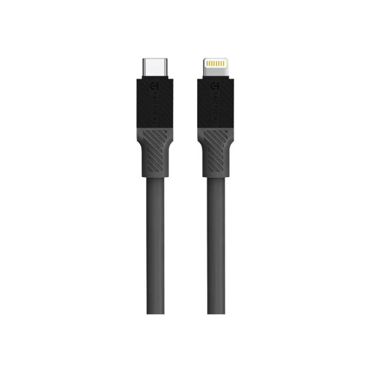 Tactical Fat Man kabel USB-C/Lightning (1m) šedý