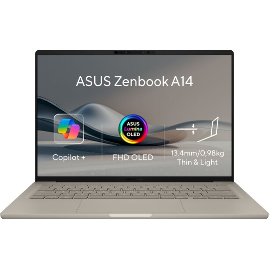 ASUS Zenbook A14 (UX3407QA-OLED202W) béžový