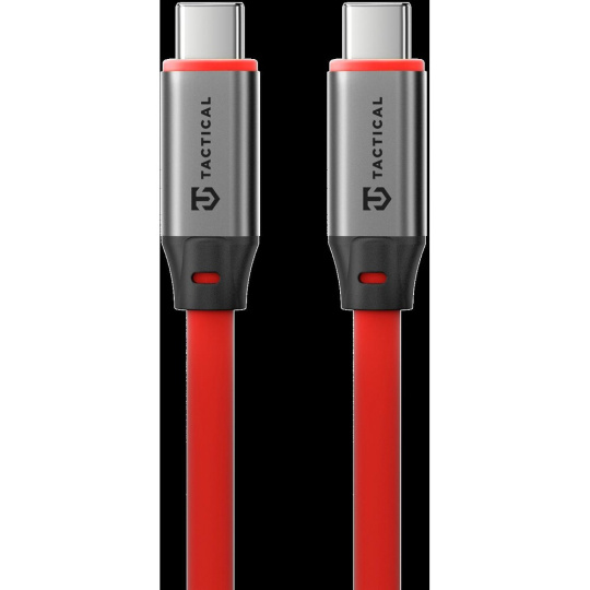 Tactical Fat Man 2.0 kabel USB-C/USB-C 1m červený