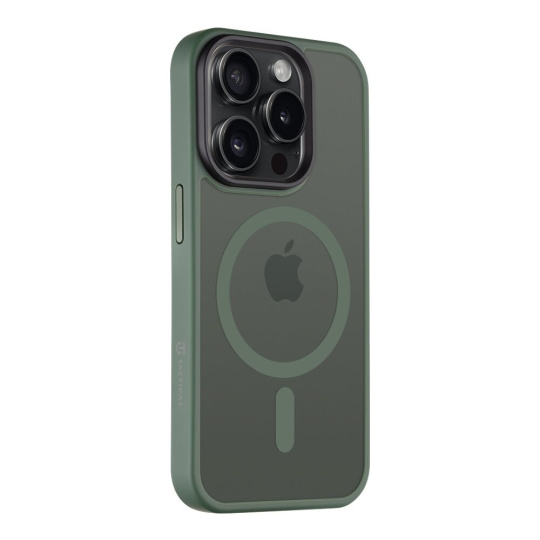 Tactical MagForce Hyperstealth kryt iPhone 15 Pro Forest Green