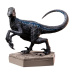 Soška Iron Studios Jurassic World Icons - Velociraptor Blue (Version B)