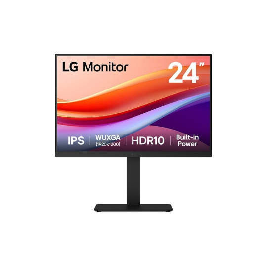 LG 24BA55W-B monitor 24"