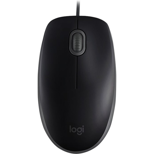 Logitech B110 myš, černá Logitech B110 myš, černá