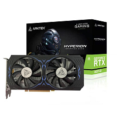 ARKTEK VGA NVIDIA GeForce RTX 3050 Hyperion 8GB, RTX 3050, 8GB GDDR6, 1xDP, 1xHDMI, 1xDVI