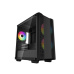 DEEPCOOL Case CC360 ARGB, mATX, Průhledná bočnice, 3x120mm Fan, černá