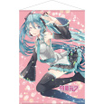 Plátěný plakát Hatsune Miku - Pink Glitter Miku 50 x 70 cm