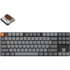 Keychron K1 Max herní klávesnice (US) šedá