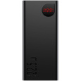Baseus Adaman Metal 20000mAh, 22,5W černá