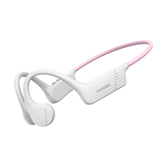 Doogee BoneBeat Run bezdrátová sluchátka bílá