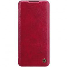 Nillkin Qin Leather Case pro Xiaomi Mi Note 10 / 10 Pro (Red)