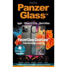 PanzerGlass ClearCase AntiBacterial Black Edition Apple iPhone 12/12 Pro černý