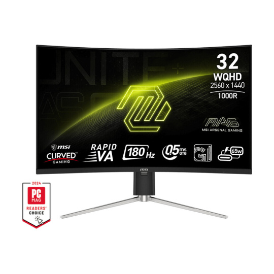 MSI MAG 325CQRF QD E2 herní monitor 31,5"