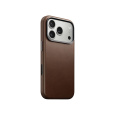 Nomad Traditional Leather Case MagSafe kožený kryt iPhone 17 Pro Brown