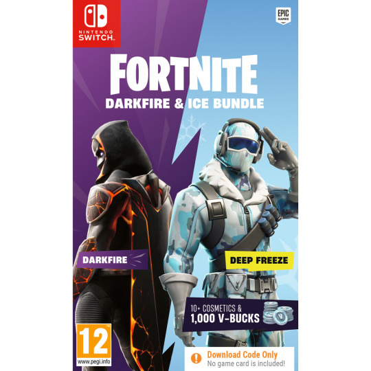 Fortnite Darkfire & Ice Bundle (Code in Box)(Switch) Fortnite Darkfire & Ice Bundle (Code in Box)(Switch)