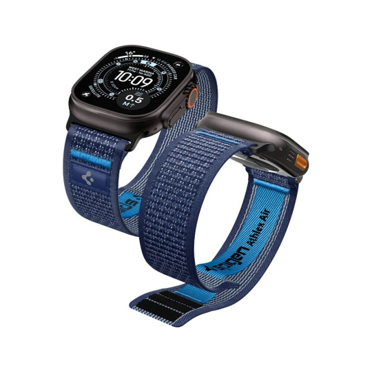 Spigen Athlex Air 2 Active řemínek Apple Watch 49/46/45/44mm námořně modrý Spigen Athlex Air 2 Active řemínek Apple Watch 49/46/45/44mm námořně modrý