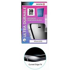 Sklo swissten ultra durable 3D full gleu glass Samsung Galaxy S10 černé