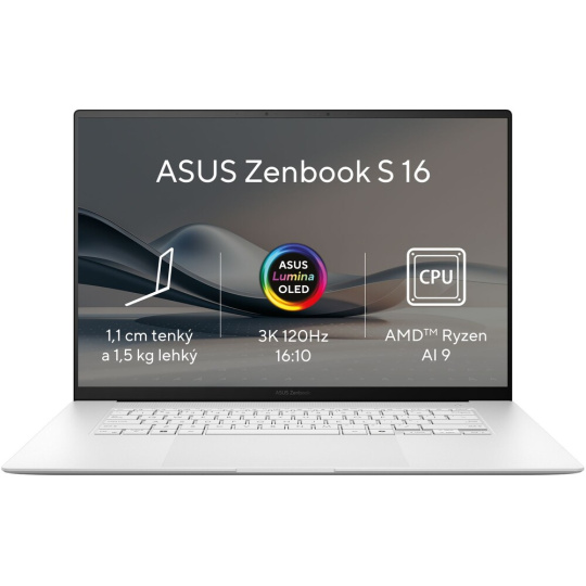 ASUS Zenbook S 16 OLED (UM5606WA-OLED253X) bílý