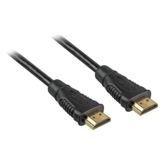 PremiumCord kabel HDMI A - HDMI A M/M zlacené konektory 3m