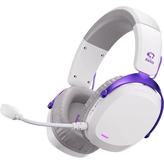 Akko GH300 bezdrátový headset bílý