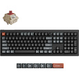 Keychron V6 Ultra 8K Keychron Silk POM Red bezdrátová herní klávesnice (US) černá