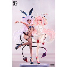 Figurka BearPanda Lulumu & Kulomu illustration by Tamano Kedama 27 cm