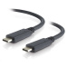 PremiumCord USB-C kabel ( USB 3.2 generation 2x2, 5A, 100W, 20Gbit/s ) černý, 1m