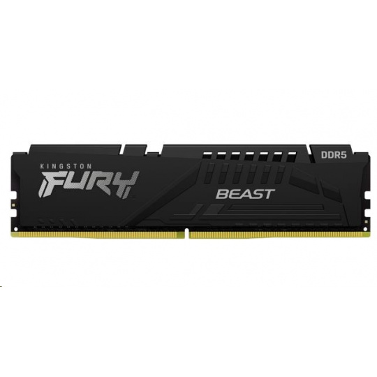 KINGSTON DIMM DDR5 32GB 4800MT/s CL38 FURY Beast Černá