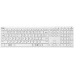 YENKEE YKB 2000 CSWE Trim bezdrátová klávesnice bílá