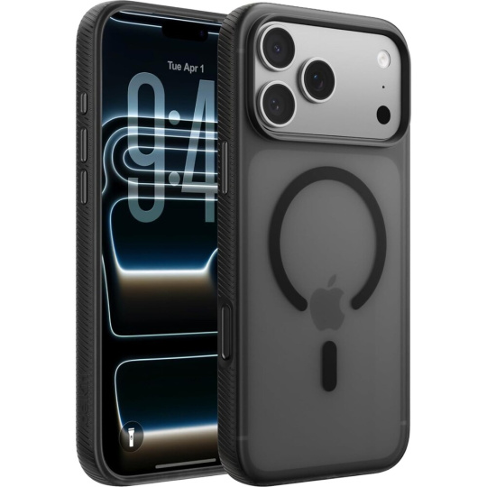 Belkin SheerForce Grip MagSafe kryt iPhone 17 Pro černý Belkin SheerForce Grip MagSafe kryt iPhone 17 Pro černý