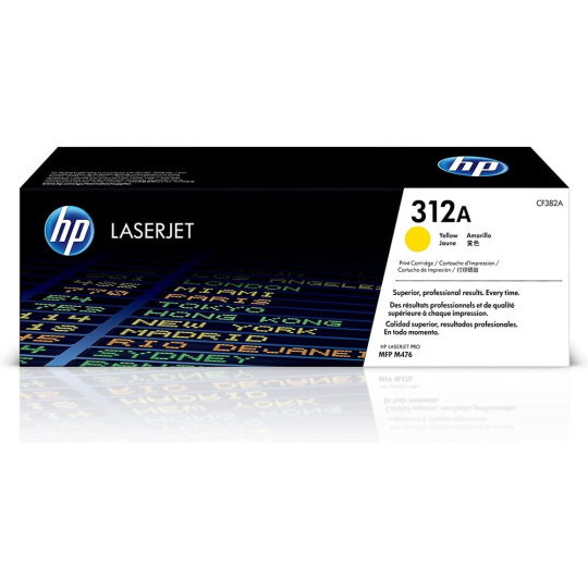 HP CF382A č. 312A Žlutá originální