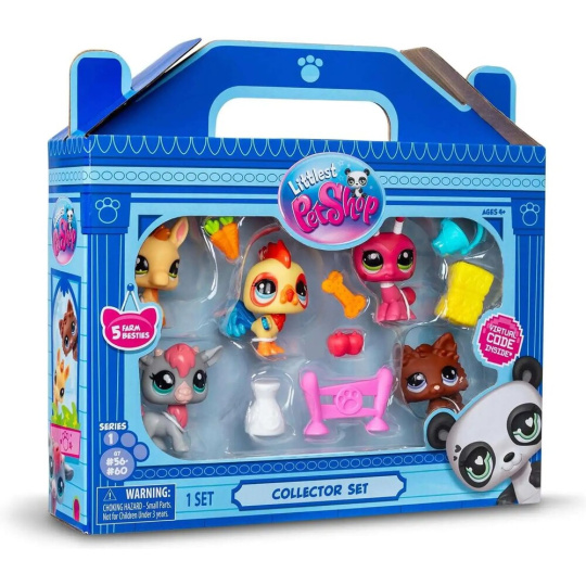 Littlest Pet Shop 5 figurek Farma