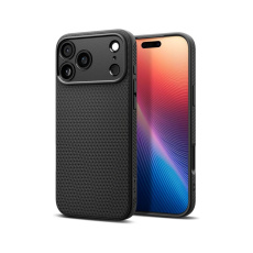 Spigen Liquid Air kryt iPhone 17 Pro Max matte black