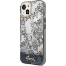 Guess PC/TPU Toile De Jouy kryt iPhone 14 Plus šedý