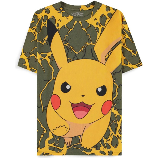 Tričko Pokémon - Pikachu Running AOP 2XL