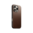 Nomad Modern Leather Case MagSafe kryt iPhone 16 Pro hnědý
