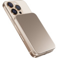 Epico UltraPack EM51 Qi2 5000mAh Slim Alu Mag+ powerbanka pouštní titanová
