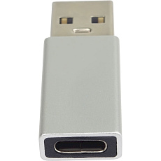 PremiumCord USB-A/USB-C redukce stříbrná