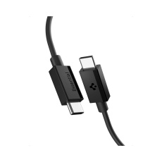 Spigen Essential USB-C/USB-C kabel (60W) 1 m černý (EB6010CC)