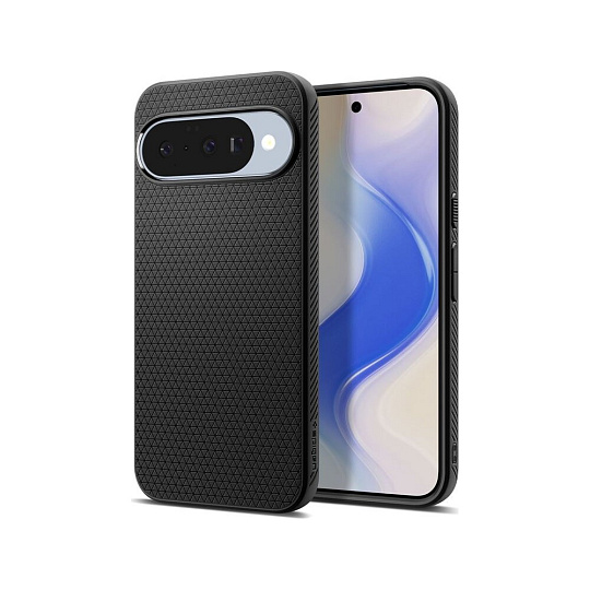 Spigen Liquid Air kryt Google Pixel 10/10 Pro matně černý Spigen Liquid Air kryt Google Pixel 10/10 Pro matně černý