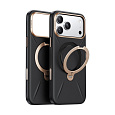 Torras Ostand Q3 VegSkin MagSafe kryt iPhone 17 Pro obsidian black