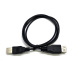 C-TECH kabel USB 2.0 A-A prodlužovací 3m