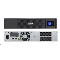 Eaton 5SC 1500i Rack 2U, UPS 1500VA / 1050W, 8 zásuvek IEC, LCD