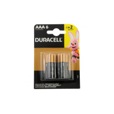 Duracell Basic AAA alkalická baterie, 6 ks