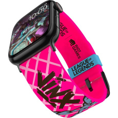 Moby Fox League of Legends - Jinx řemínek pro Apple Watch (38/40/42/44 mm) a chytré hodinky