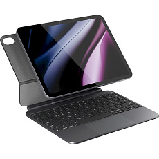 Epico UltraBoard tenká hliníková klávesnice s pouzdrem pro Apple iPad 10,9"/11" US vesmírně černá