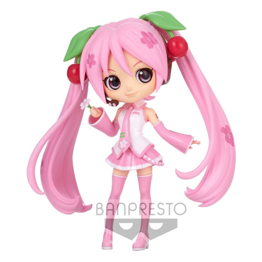 Figurka Bandai Banpresto Vocaloid - Q posket Sakura Miku (ver.A)